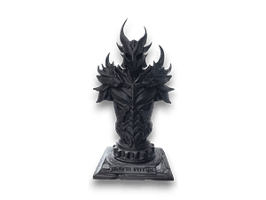 BUSTO DE ARMADURA DAEDRICA 