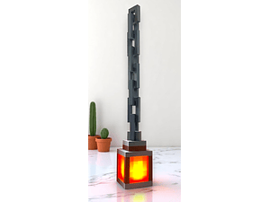 CADENA PARA LAMPARA MINECRAFT