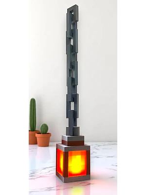 CADENA PARA LAMPARA MINECRAFT