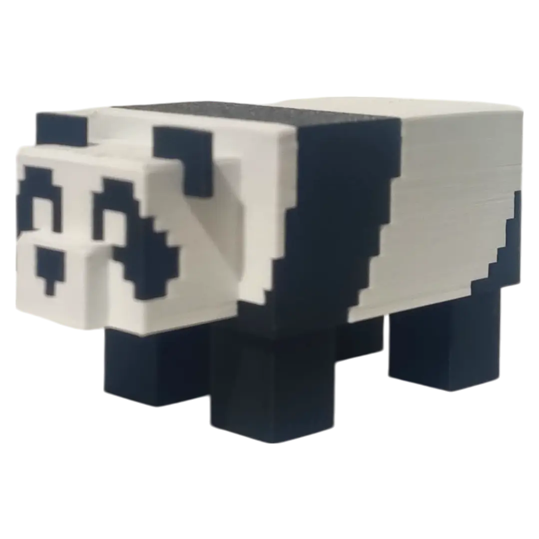 FIGURAS / PANDA MINECRAFT 1
