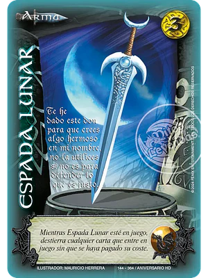 ESPADA LUNAR (HD ANIVERSARIO - REAL)