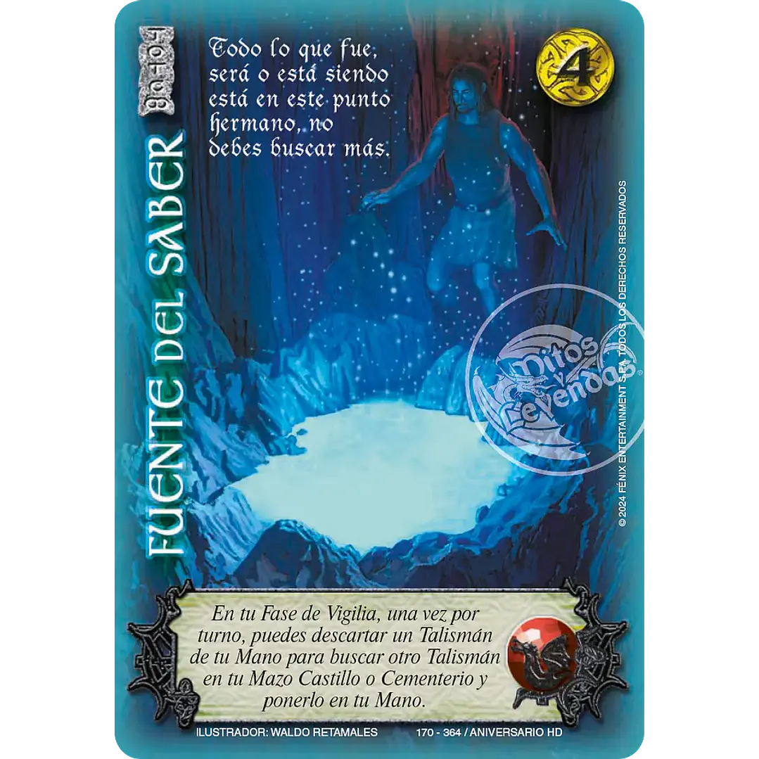 FUENTE DEL SABER (HD ANIVERSARIO - VC FOIL) 1