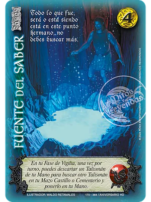 FUENTE DEL SABER (HD ANIVERSARIO - VC FOIL)