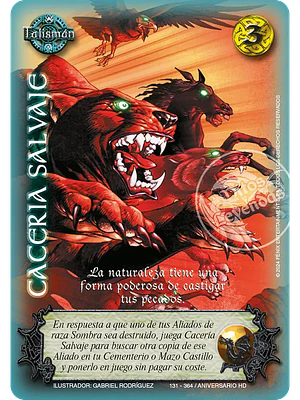 CACERÍA SALVAJE (HD ANIVERSARIO - REAL)