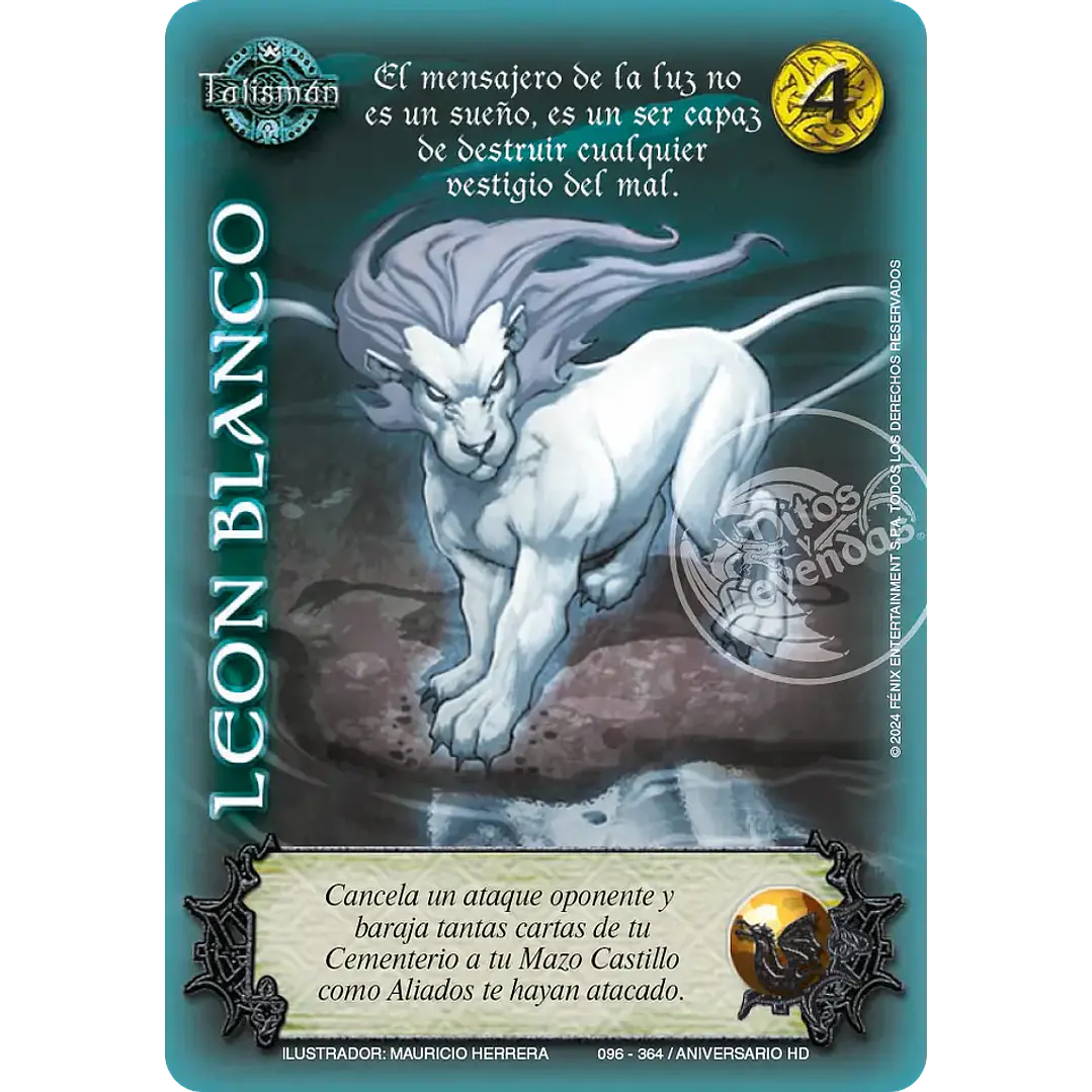 LEÓN BLANCO (HD ANIVERSARIO - REAL) 1