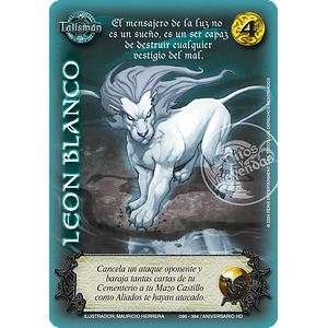 LEÓN BLANCO (HD ANIVERSARIO - REAL)