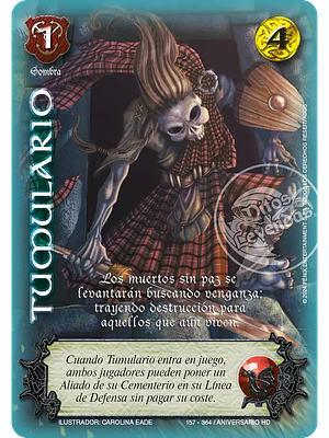 TUMULARIO (HD ANIVERSARIO - VC FOIL)