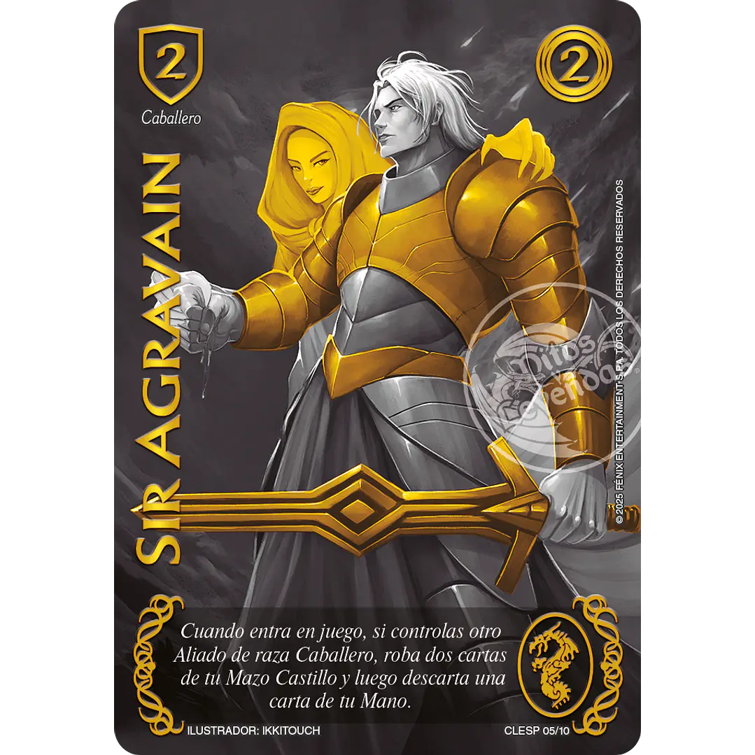 SIR AGRAVAIN (CLESP) COLECCIÓN LEGENDARIA SECRETA 1
