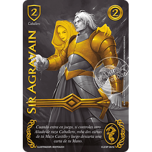 SIR AGRAVAIN (CLESP) COLECCIÓN LEGENDARIA SECRETA
