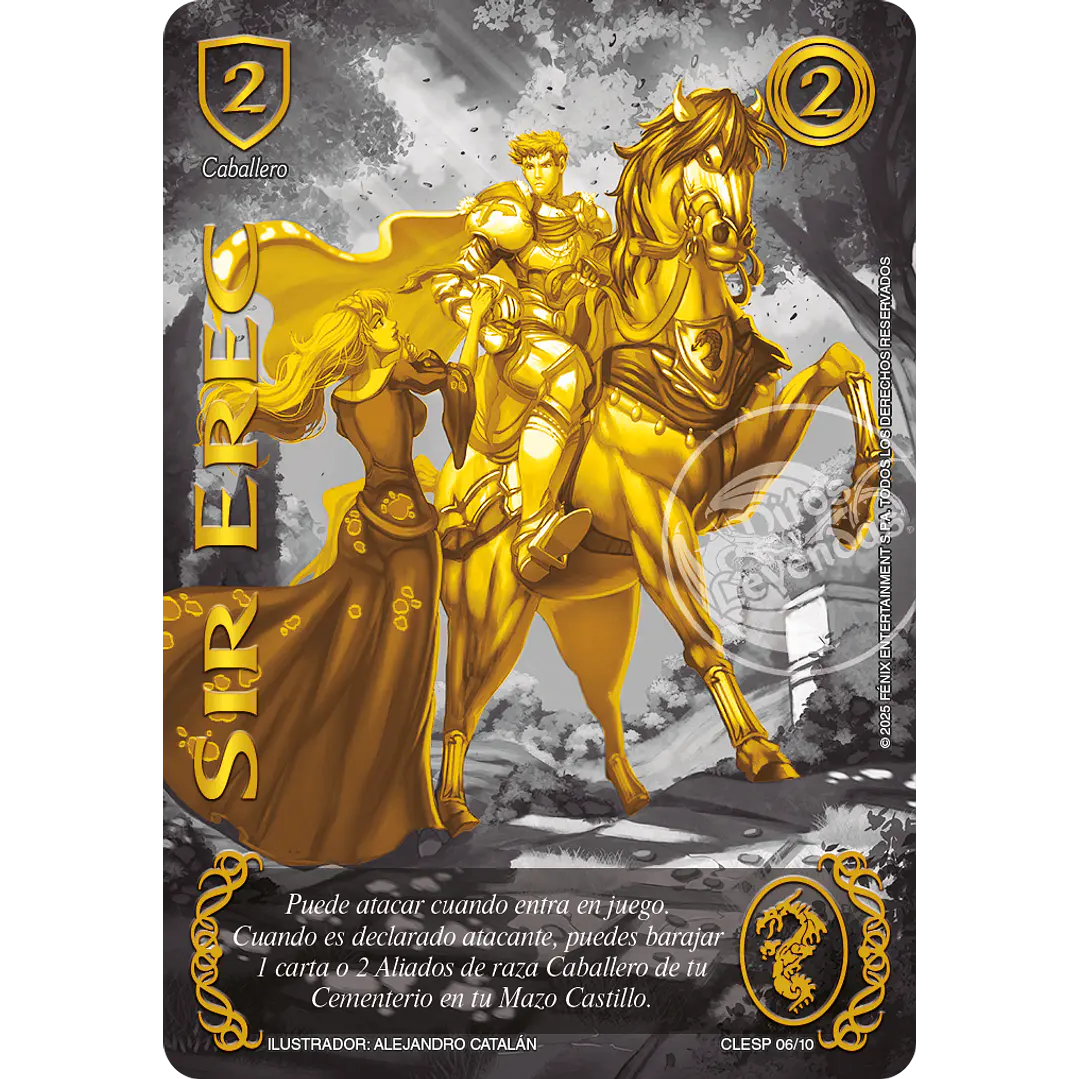 SIR EREC (CLESP) COLECCIÓN LEGENDARIA SECRETA 1
