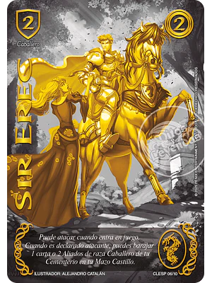 SIR EREC (CLESP) COLECCIÓN LEGENDARIA SECRETA