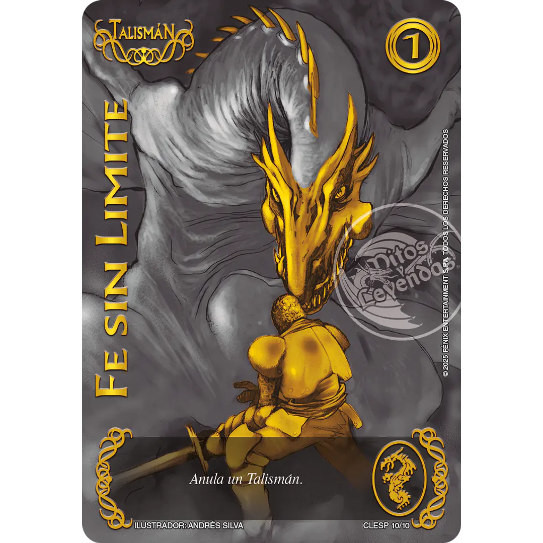 FE SIN LIMITES (CLESP) COLECCIÓN LEGENDARIA SECRETA 1