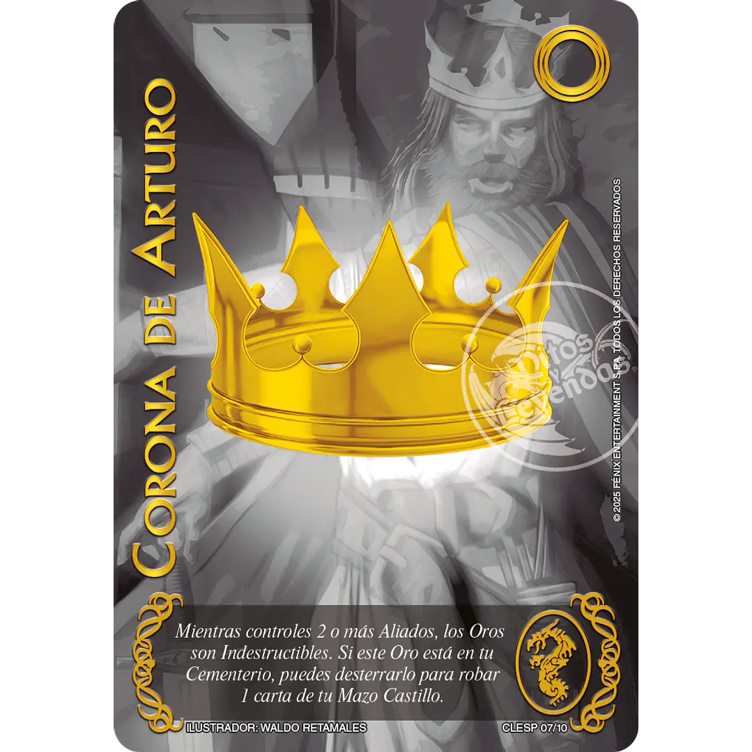 CORONA DE ARTURO (CLESP) COLECCIÓN LEGENDARIA SECRETA 1