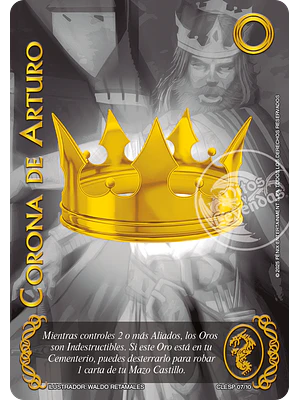 CORONA DE ARTURO (CLESP) COLECCIÓN LEGENDARIA SECRETA