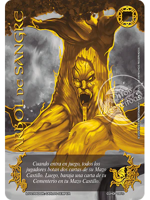 ARBOL DE SANGRE (CLESP) COLECCIÓN LEGENDARIA SECRETA