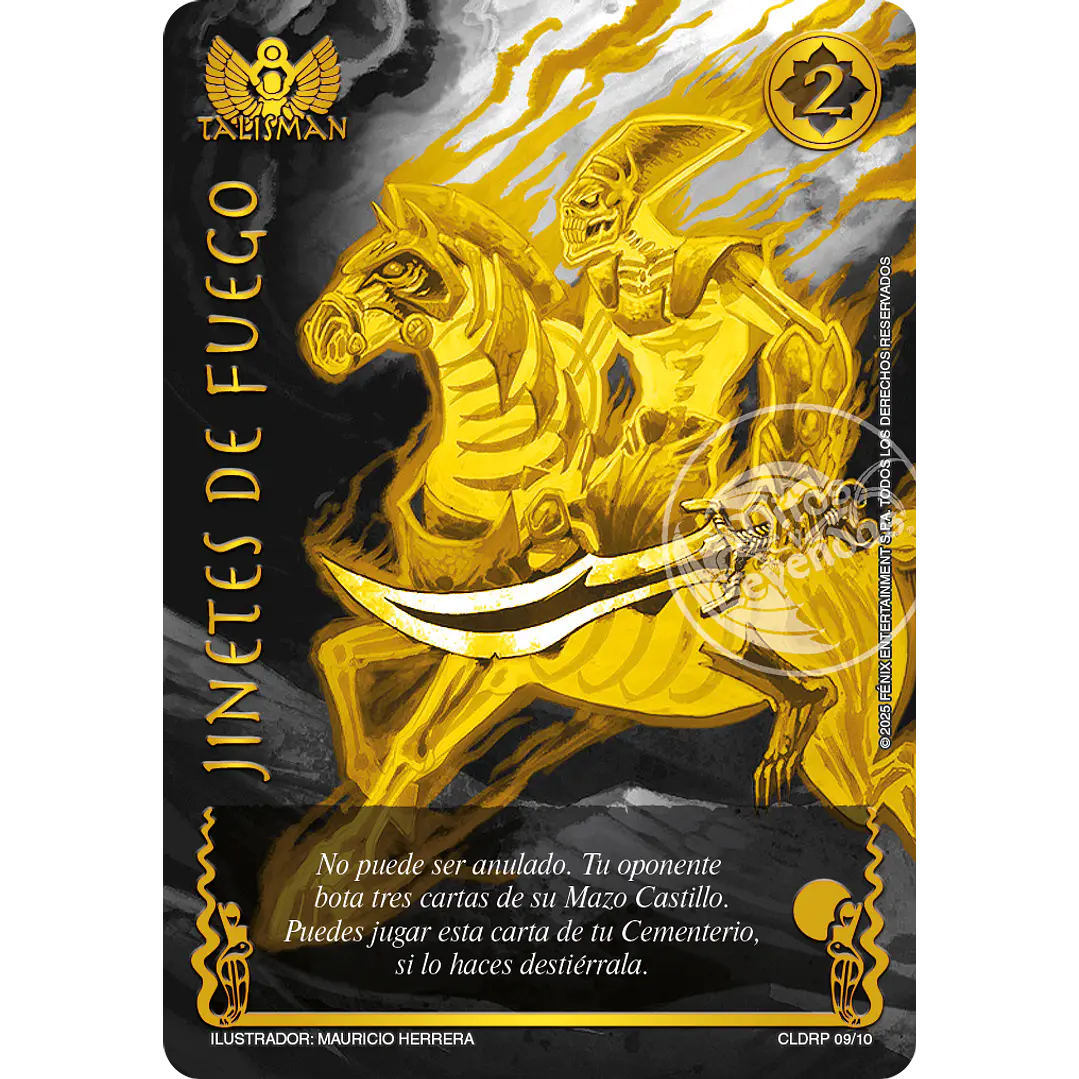 JINETES DE FUEGO (CLESP) COLECCIÓN LEGENDARIA SECRETA 1