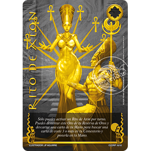 RITO DE ATON (CLESP) COLECCIÓN LEGENDARIA SECRETA