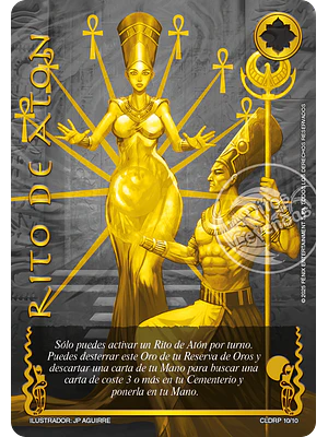 RITO DE ATON (CLESP) COLECCIÓN LEGENDARIA SECRETA