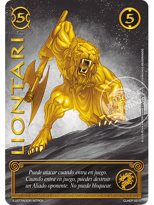 LIONTARI (CLESP) COLECCIÓN LEGENDARIA SECRETA