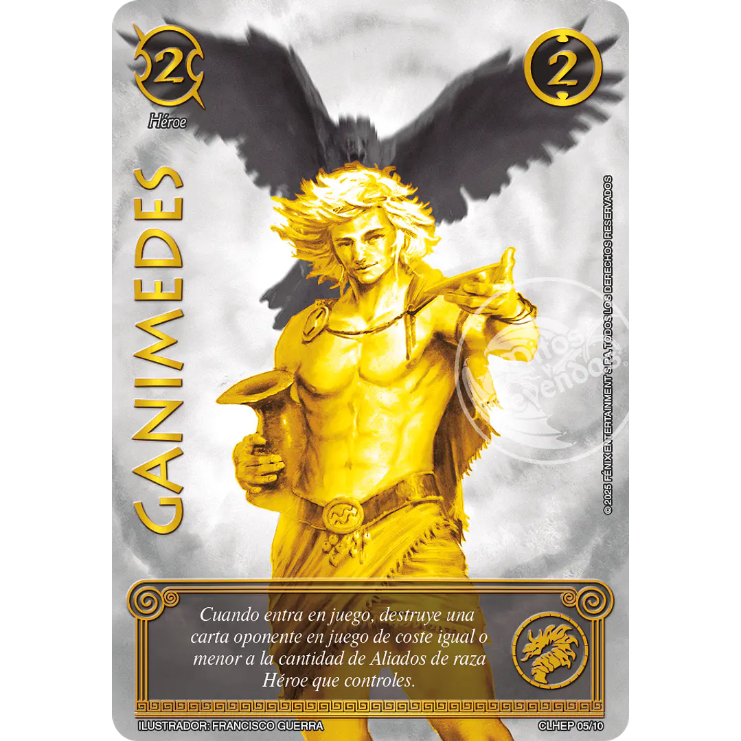 GANIMEDES (CLESP) COLECCIÓN LEGENDARIA SECRETA 1