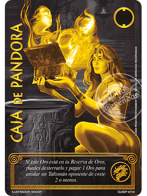 CAJA DE PANDORA (CLESP) COLECCIÓN LEGENDARIA SECRETA