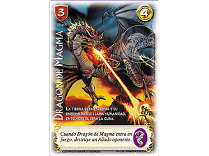 DRAGÓN DE MAGMA (CLÁSICO ESPS - REAL)
