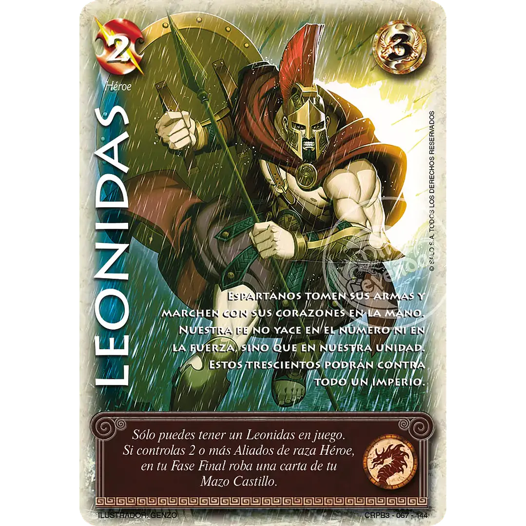 LEONIDAS (KIT RACIAL 2024 - FOIL) 1