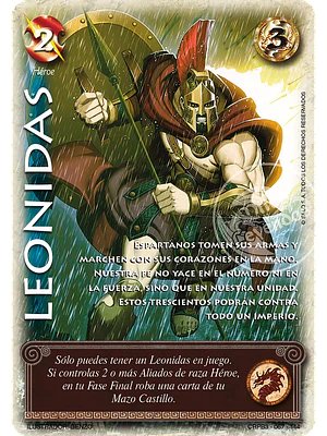 LEONIDAS (KIT RACIAL 2024 - FOIL)