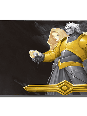 PLAYMAT SIR AGRAVAIN TOP DECK - COLECCION LEGENDARIA 
