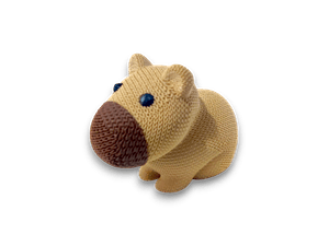 CAPIBARA CROCHET 3D