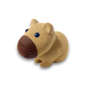 CAPIBARA CROCHET 3D