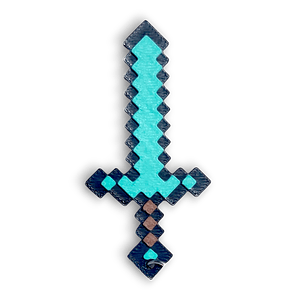 LLAVERO KEYCHAIN ESPADA MINECRAFT