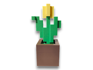 PLANTA MINECRAFT COLOR AMARILLO 
