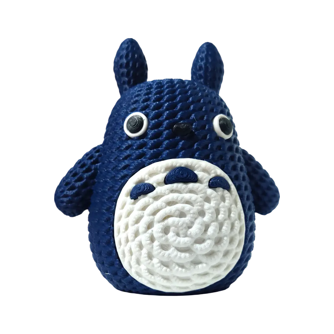 FIGURA TOTOTRO ESTILO CROCHET AZUL 1