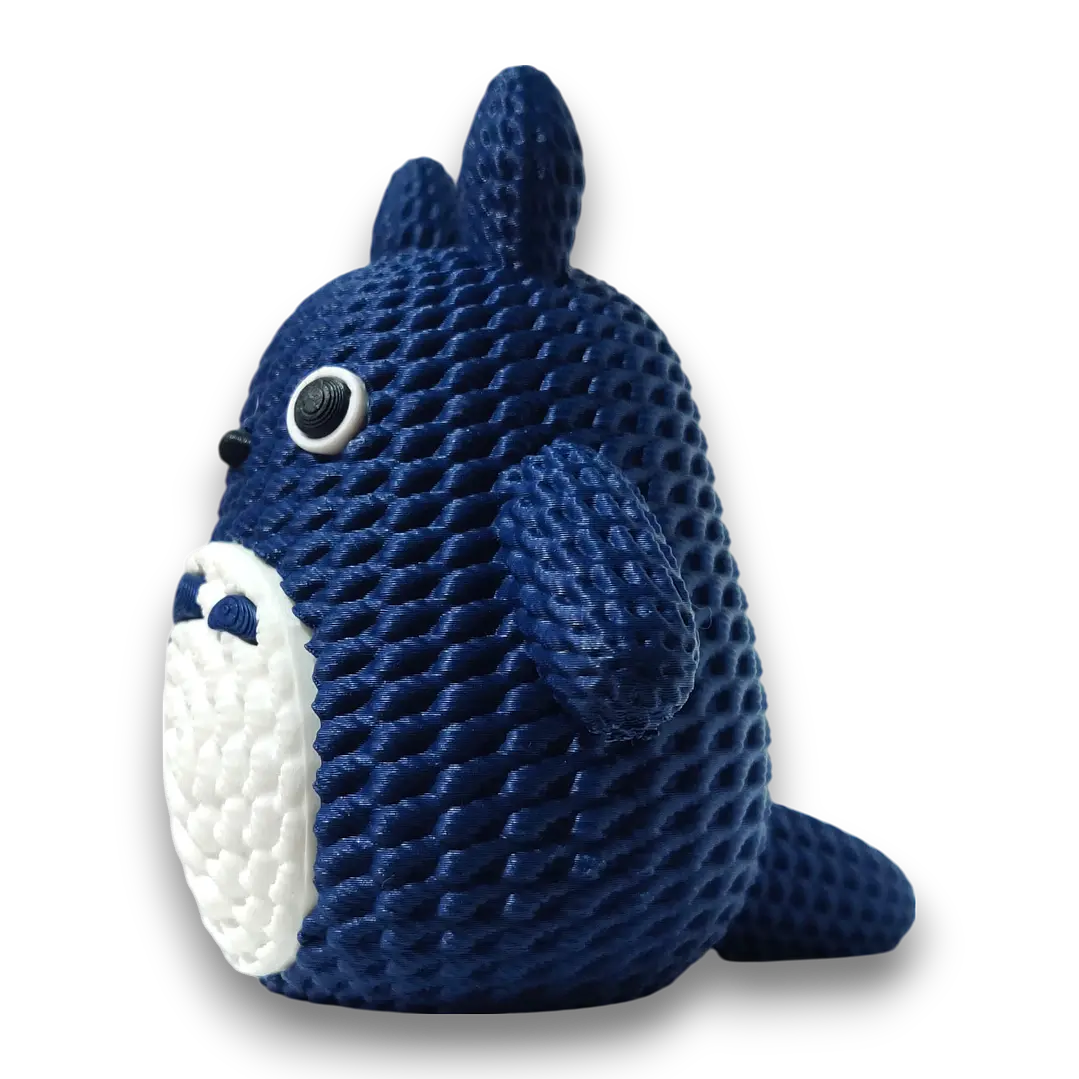 FIGURA TOTOTRO ESTILO CROCHET AZUL 2
