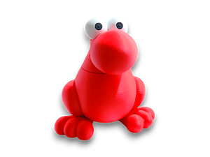 FIGURA NERDS ESPECIERO COLOR ROJO