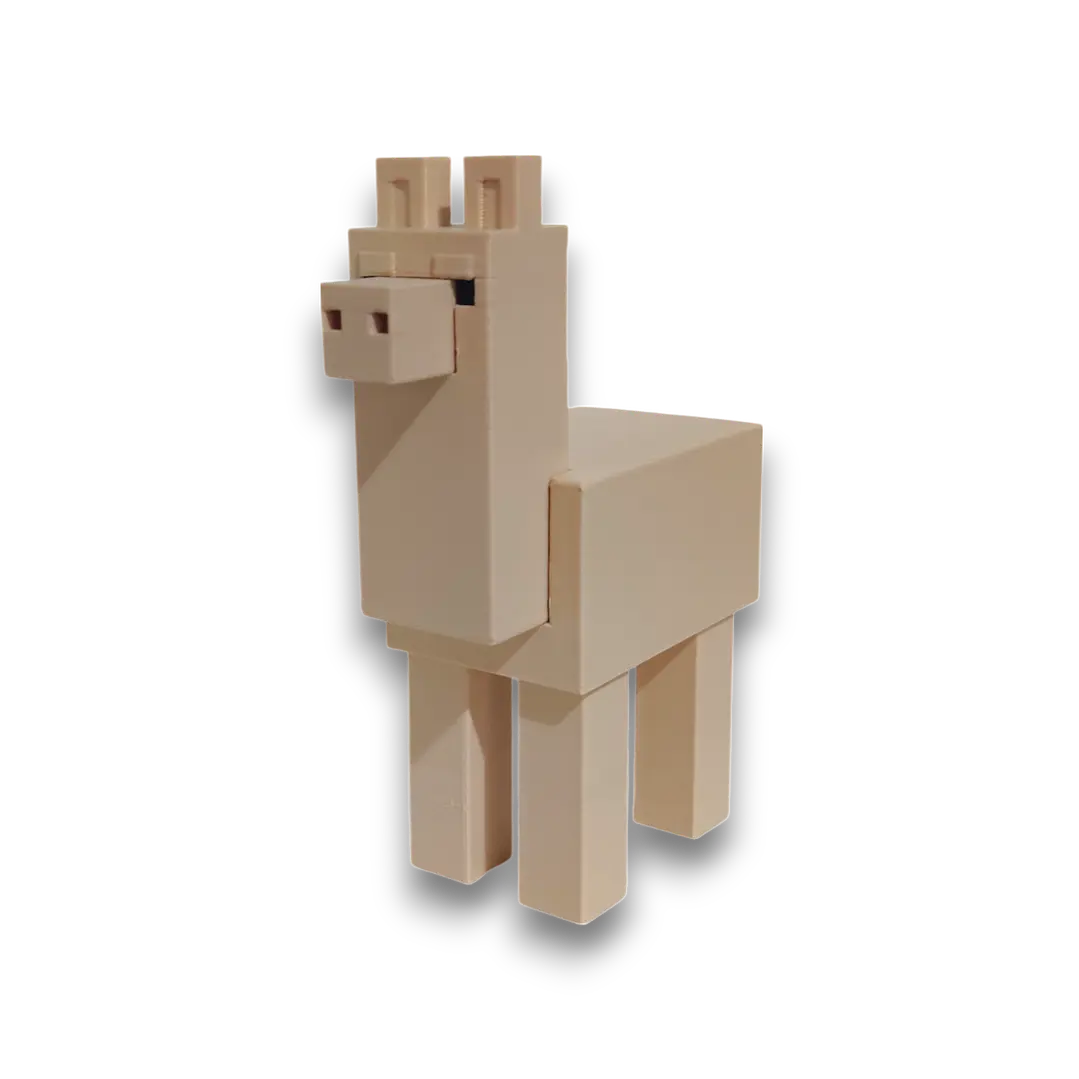 FIGURAS / LLAMA MINECRAFT 1