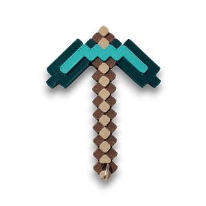 LLAVERO KEYCHAIN PICA MINECRAFT