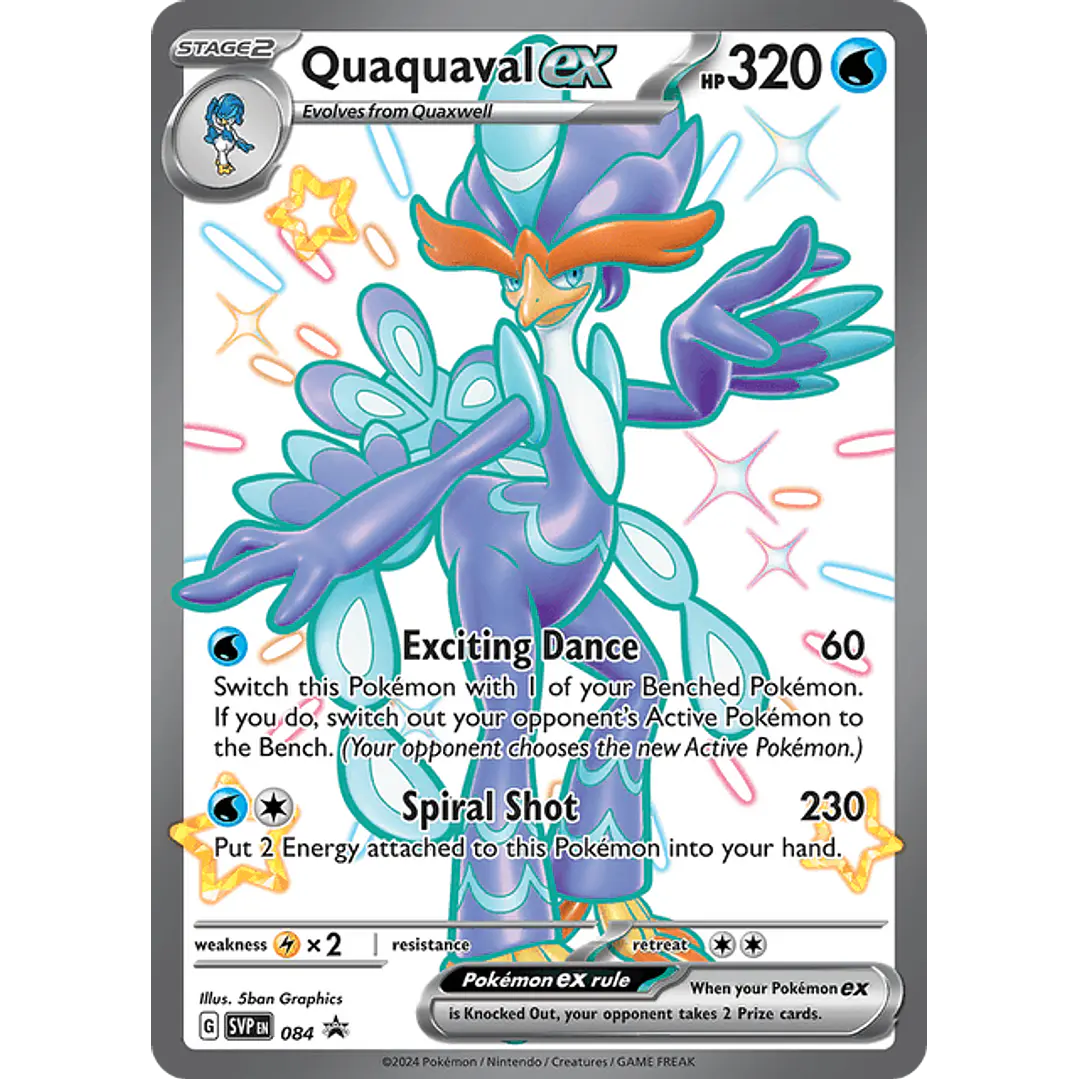 QUAQUAVAL EX SVPen 084 PROMO 1
