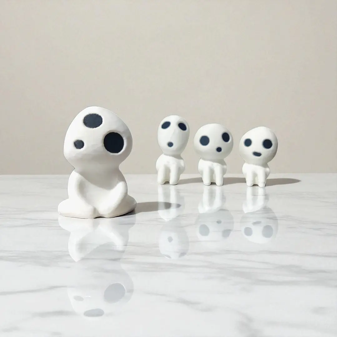 SET FIGURAS KODAMA LA PRINCESA MONOKE  1