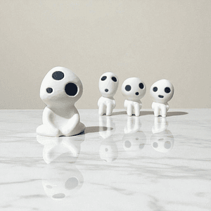 SET FIGURAS KODAMA LA PRINCESA MONOKE 