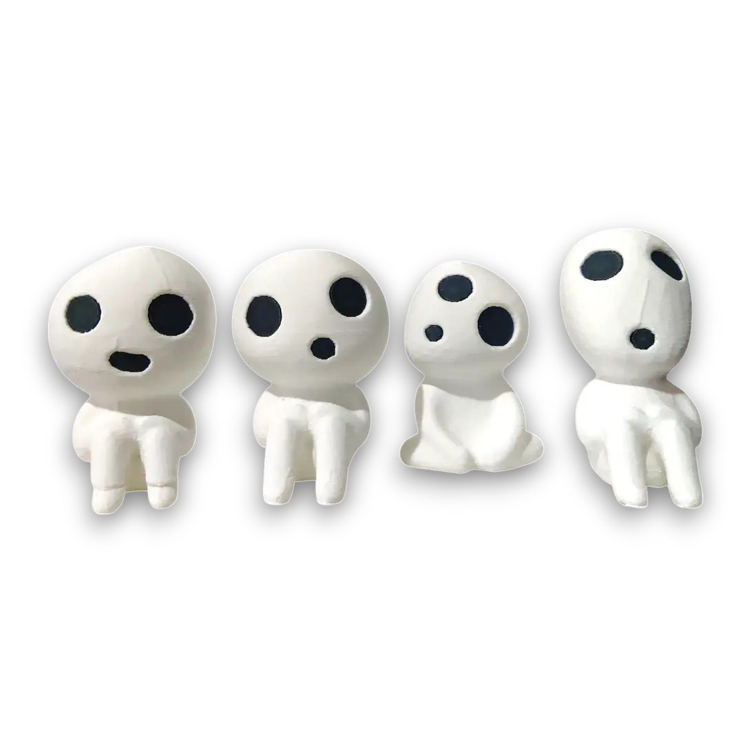 SET FIGURAS KODAMA LA PRINCESA MONOKE  2