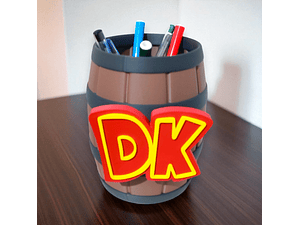 PORTALAPICES BARRIL DONKEY KONG 