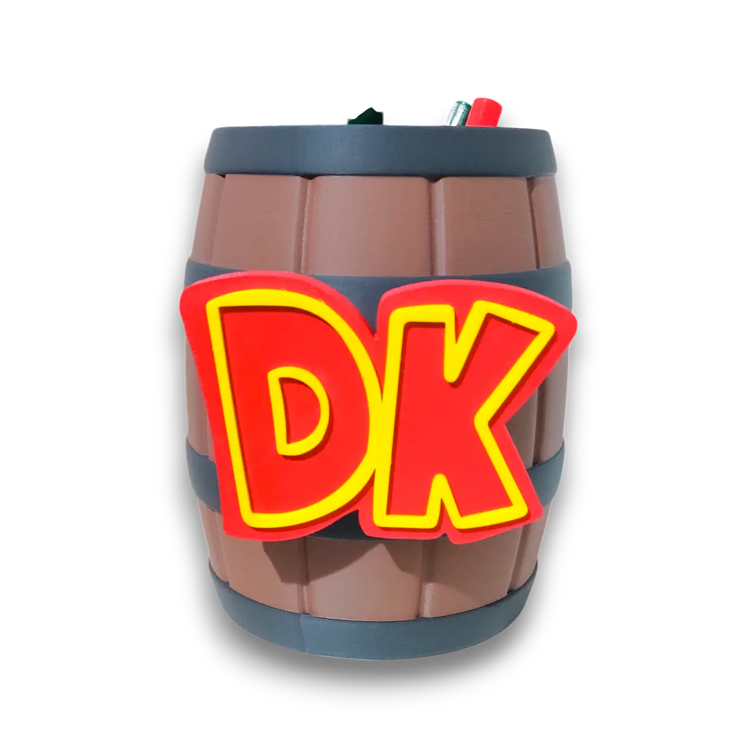 PORTALAPICES BARRIL DONKEY KONG  2