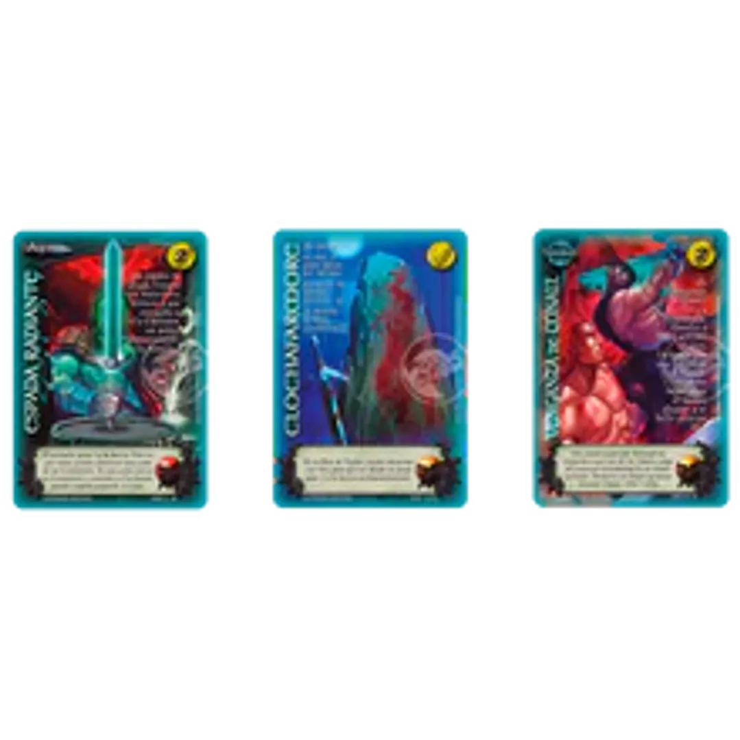 PREVENTA 3 RELATOS DE HIJOS DE DAANA - MUERTE DE CUCHULAIN + 2 CARTAS SECRETAS AL AZAR 4