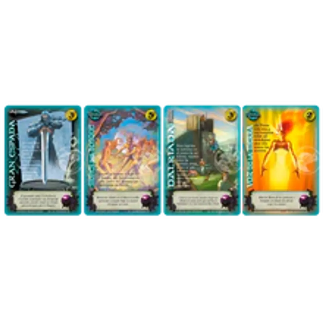 PREVENTA 3 RELATOS DE HIJOS DE DAANA - MUERTE DE CUCHULAIN + 2 CARTAS SECRETAS AL AZAR 7