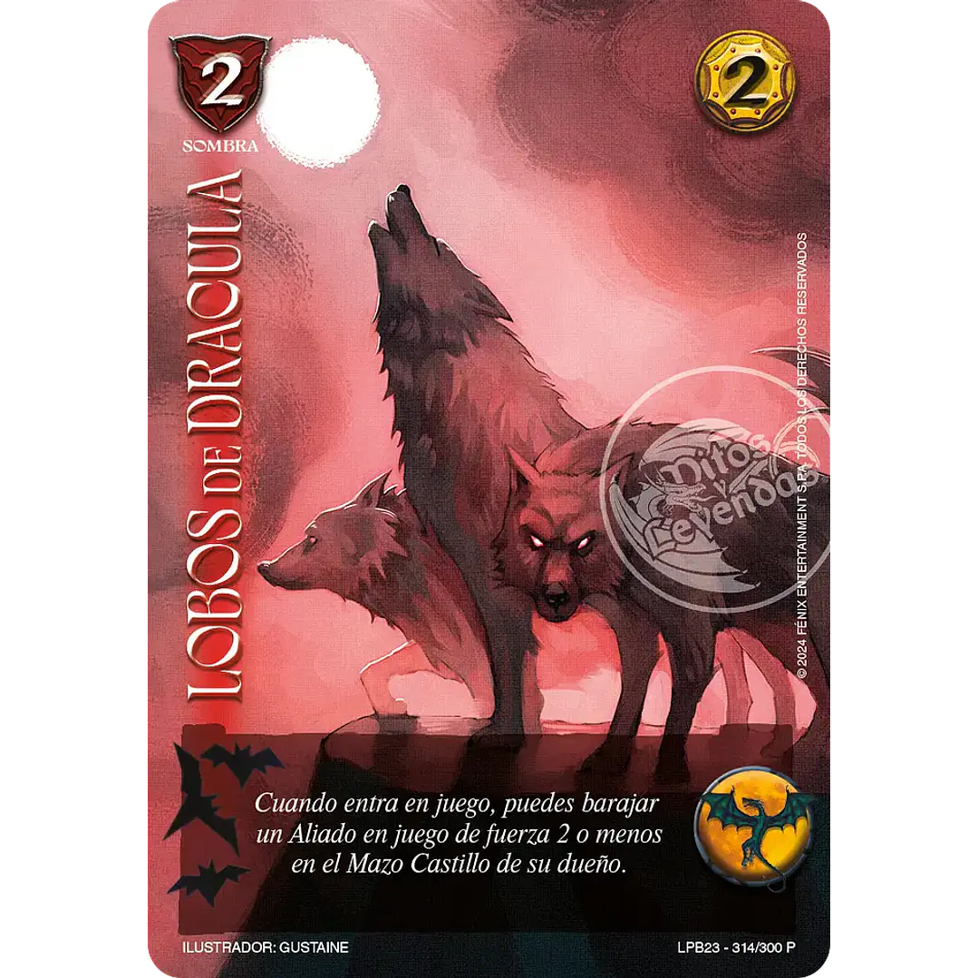 LOBOS DE DRÁCULA (KIT DRÁCULA - PROMOCIONAL) 1