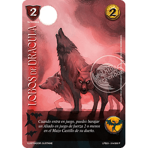LOBOS DE DRÁCULA (KIT DRÁCULA - PROMOCIONAL)