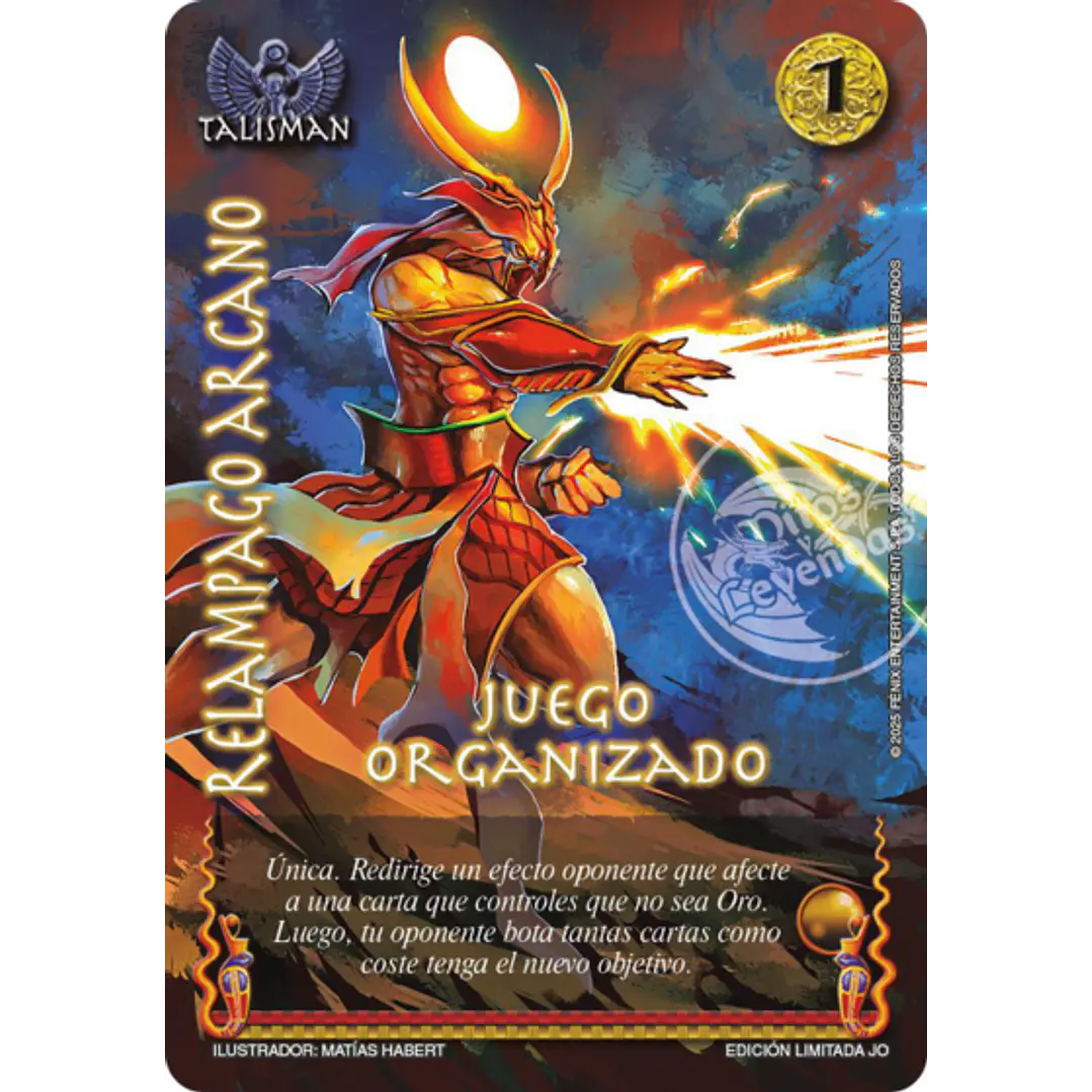 RELAMPAGO ARCANO JO 1