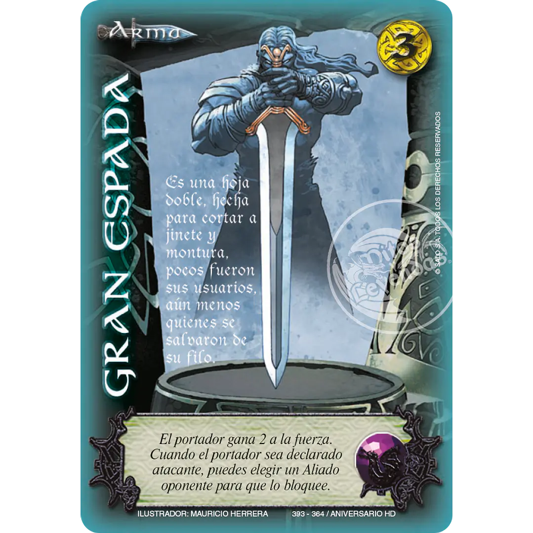 GRAN ESPADA REWORK ANIVERSARIO HD 1